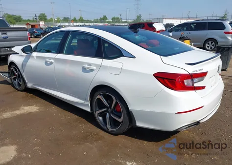 2022 Honda Accord Sport z USA, uszkodzony, nr VIN 1HGCV1F37NA009447
